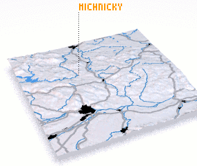 3d view of Michničky