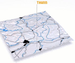 3d view of Thann