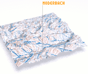 3d view of Möderbach