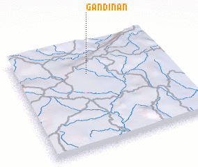 3d view of Gandinan