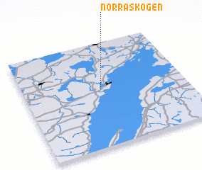 3d view of Norra Skogen
