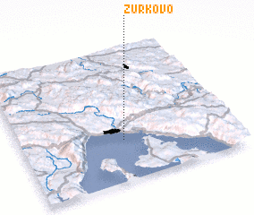 3d view of Žurkovo