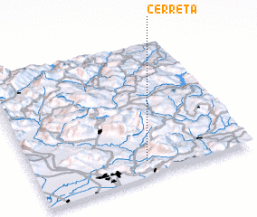 3d view of Cerreta