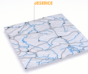3d view of Jesenice