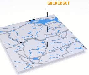 3d view of Galberget