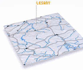 3d view of Lešany