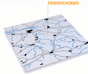 3d view of Friedrichshain