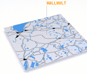 3d view of Hallhult