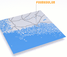 3d view of Fourkoulom