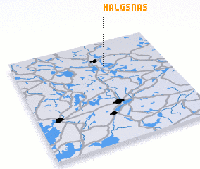 3d view of Hälgsnäs