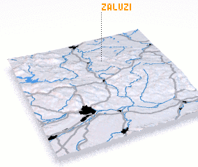 3d view of Záluží