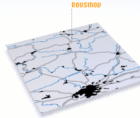 3d view of Rousínov