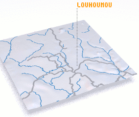 3d view of Louhoumou
