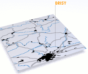 3d view of Dřísy