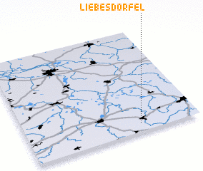 3d view of Liebesdörfel