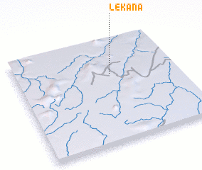 3d view of Lékana