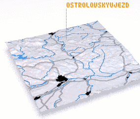 3d view of Ostrolovský Újezd