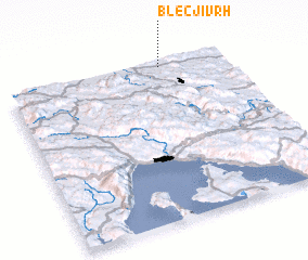 3d view of Blečji Vrh