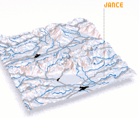 3d view of Janče