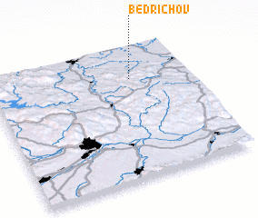 3d view of Bedřichov