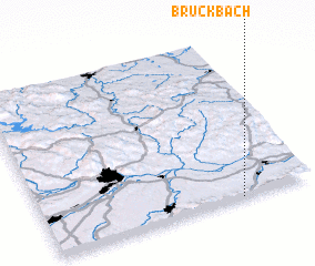 3d view of Bruckbach
