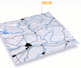 3d view of Krčín