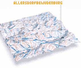 3d view of Allersdorf bei Judenburg