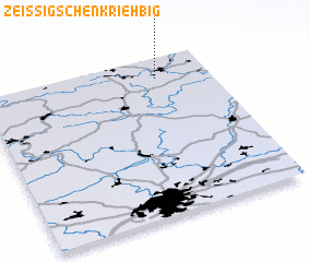 3d view of Zeißigschenkriehbig