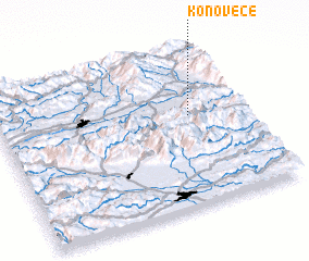 3d view of Konovece