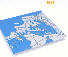 3d view of Doué