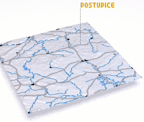 3d view of Postupice