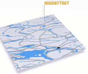 3d view of Hökvattnet