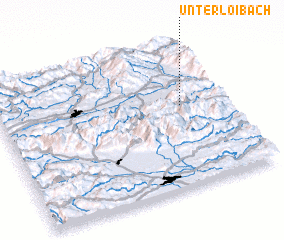 3d view of Unterloibach