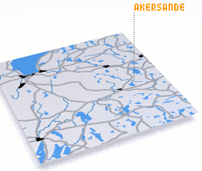 3d view of Åkersände