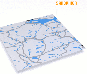 3d view of Sandviken