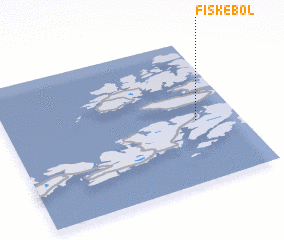 3d view of Fiskebøl