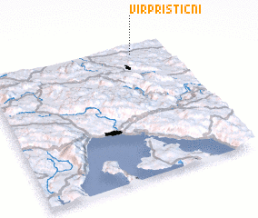 3d view of Vir pri Stični