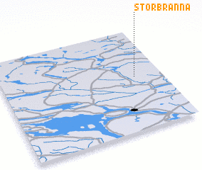 3d view of Storbränna