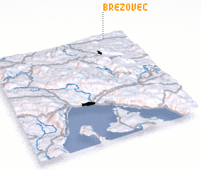 3d view of Brezovec