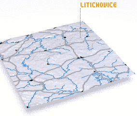 3d view of Litichovice