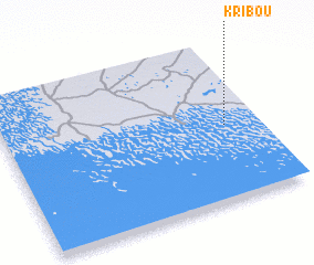 3d view of Kribou