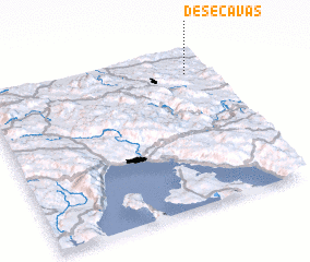 3d view of Dešeča Vas