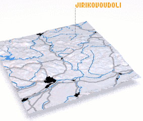 3d view of Jiříkovo Údolí