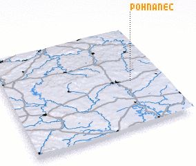 3d view of Pohnánec