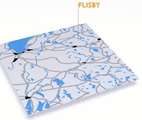 3d view of Flisby