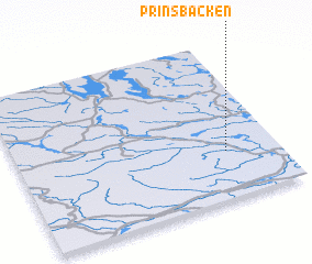 3d view of Prinsbacken