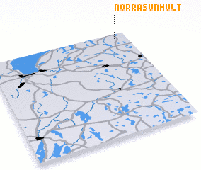 3d view of Norra Sunhult