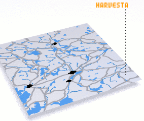 3d view of Härvesta