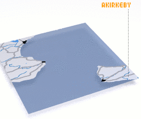 3d view of Åkirkeby