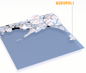 3d view of Agropoli